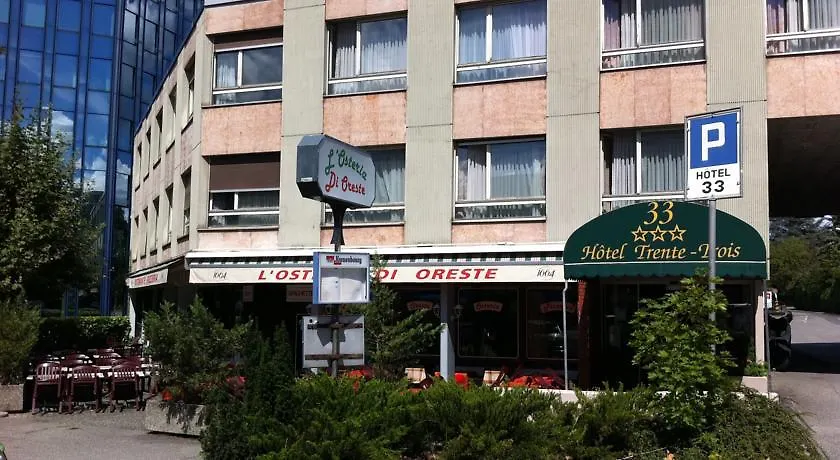 Hotel Trente Trois 33 Meyrin 3*,